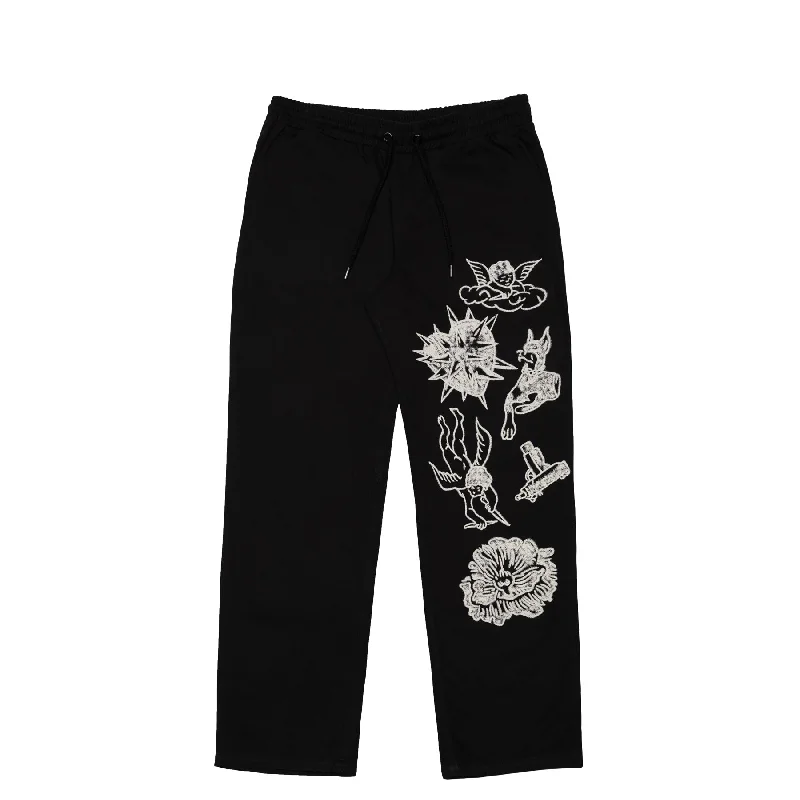 INSTINCT BEACH PANT - BLACK