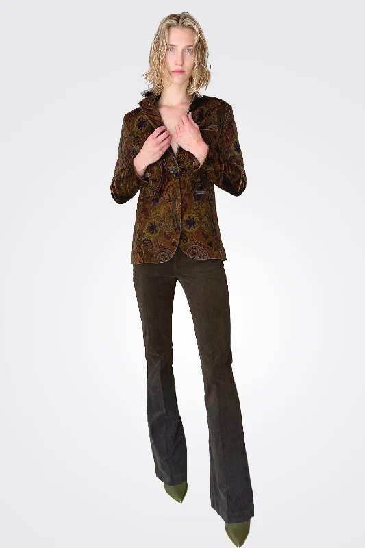 Bellini Fine Corduroy Pant - Brown